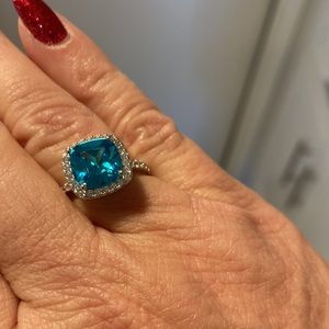 Ring Topaz brand new! Gorgeous sterling sliver